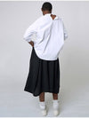 Back Slit Shirt White - ATHPLATFORM - BALAAN 7