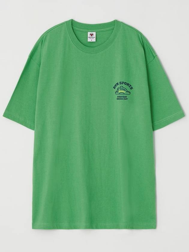 Everyday Knockout Short Sleeve T-Shirt Green - BOOVOOM - BALAAN 3