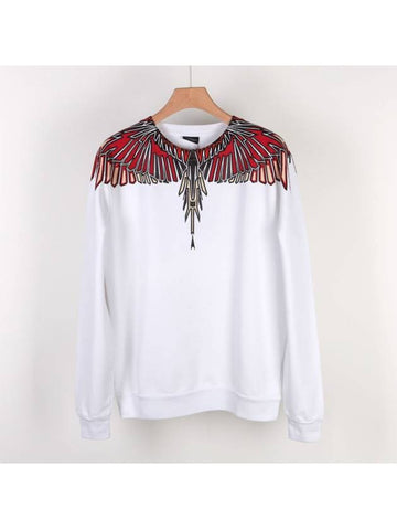 GEOMETRIC Sweatshirt White CMBA009F - MARCELO BURLON - BALAAN 1