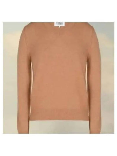 Eco Cashmere Knit Top Camel - MAISON MARGIELA - BALAAN 2