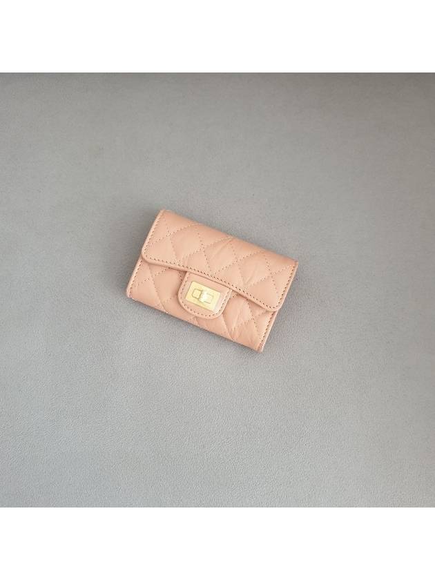 2.55 Vintage Flap Card Wallet Beige - CHANEL - BALAAN 11