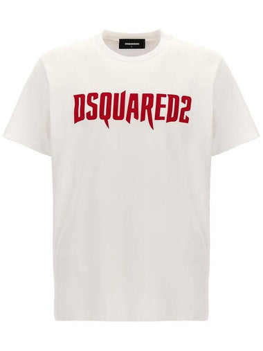 DSQUARED2 Logo Print T-Shirt - DSQUARED2 - BALAAN 1