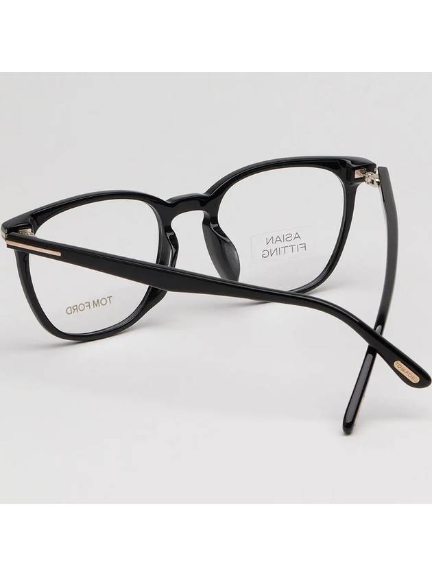 Glasses Frame TF5506F 001 Men Women Asian Fit Horned Frame - TOM FORD - BALAAN 4