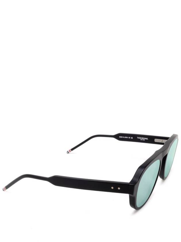 Eyewear Round Sunglasses Black - THOM BROWNE - BALAAN 3