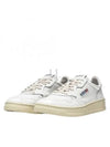 Medalist Leather Low Top Sneakers White - AUTRY - BALAAN 2