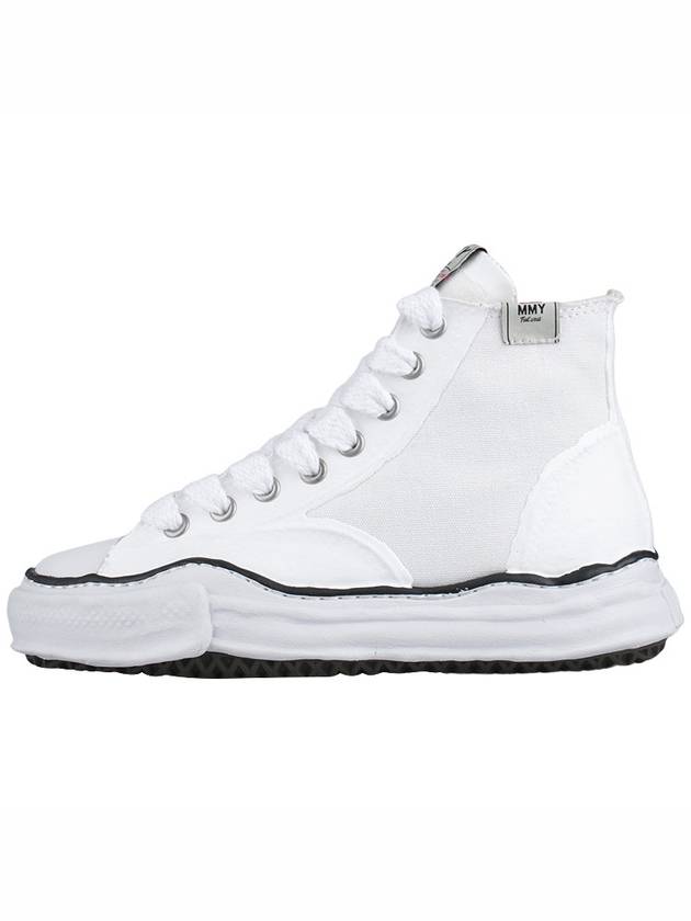 Maison MAISON Peterson OD OG sole canvas high-top sneakers white - MIHARA YASUHIRO - 4