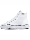 Peterson OD OG Sole Canvas High Top Sneakers White - MIHARA YASUHIRO - BALAAN 4