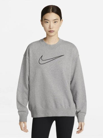 Sweatshirt DQ5543 091 Gray WOMENS M L XL Asian Fit - NIKE - BALAAN 1