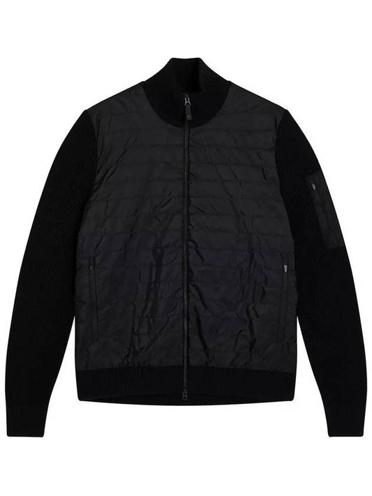 Men's back knit hybrid jacket - J.LINDEBERG - BALAAN 2