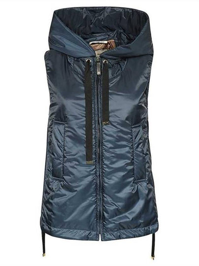 Greengo Water Repellent Vest Padded Vest Navy - MAX MARA - BALAAN 2