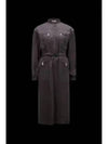 Twill Midi Dress Grey - MONCLER - BALAAN 2