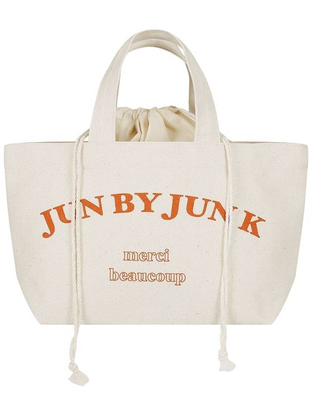 JK logo eco bag_orange - JUN BY JUN K - BALAAN 1