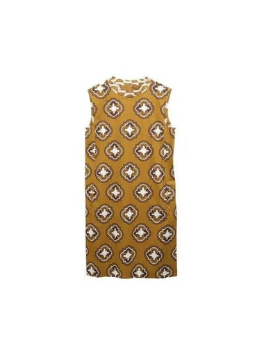 Max Mara pattern printing mini dress POP 002 - MAX MARA - BALAAN 1