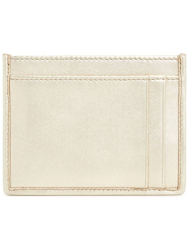 Materasse Nappa Leather Card Wallet Gold - MIU MIU - BALAAN 3