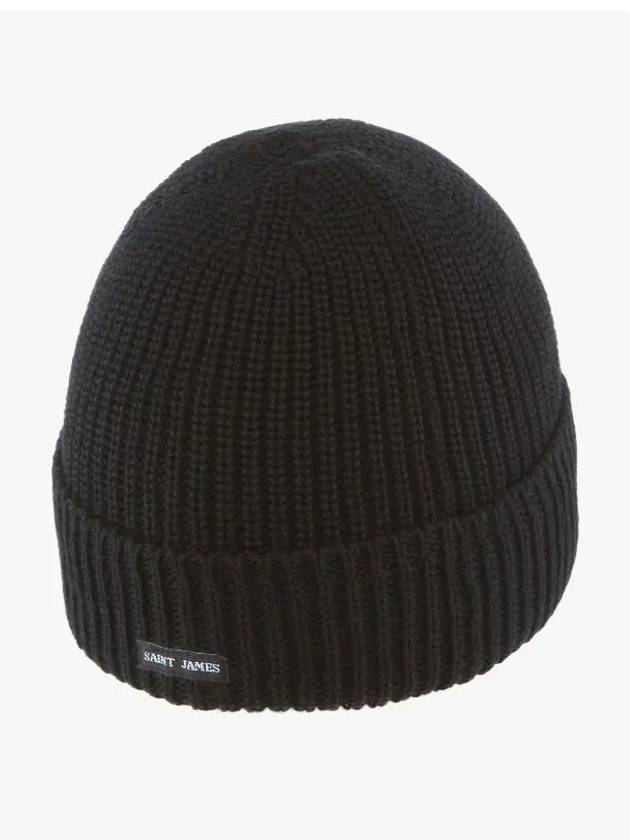 Canot Soft Wool Beanie Black - SAINT JAMES - BALAAN 4