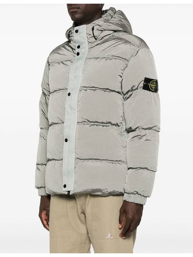 Nylon Metal Econyl Padding Gray - STONE ISLAND - BALAAN 3