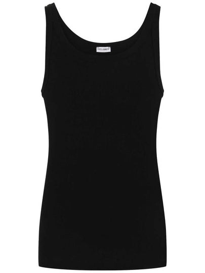 Marcelo ribbed knit tank top M8C19JONN96 - DOLCE&GABBANA - BALAAN 2