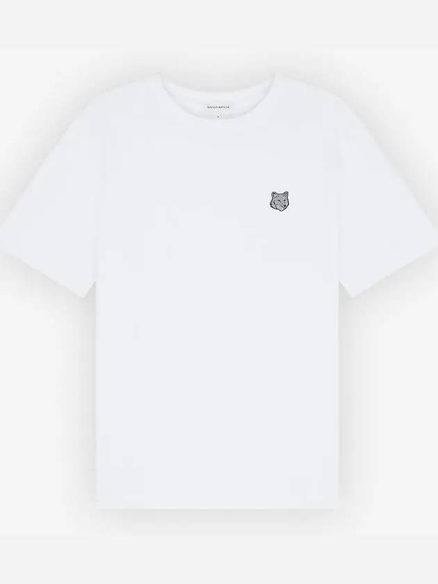 Bold Fox Head Patch Comfort Short Slevee T-Shirt White - MAISON KITSUNE - BALAAN 5