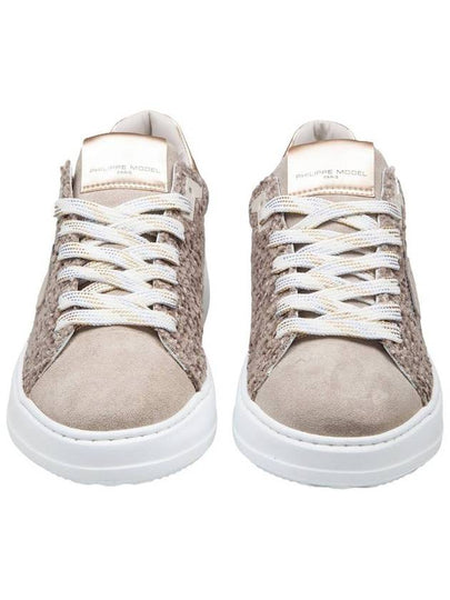 Philippe Model Suede And Chenille Sneakers - PHILIPPE MODEL - BALAAN 2