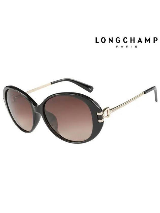 Women's Round Sunglasses LO610SA 001 - LONGCHAMP - BALAAN 2