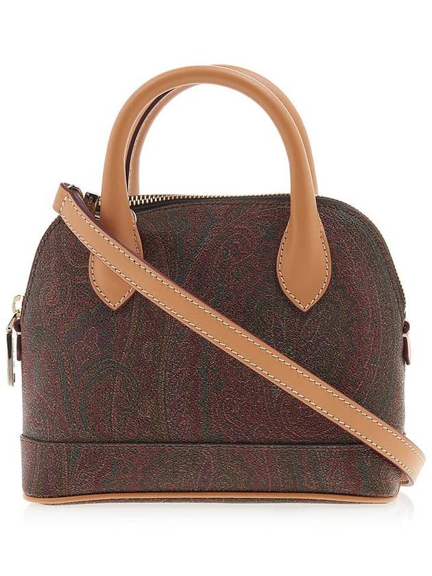 Paisley Top Handle Cross Bag Brown - ETRO - BALAAN 2