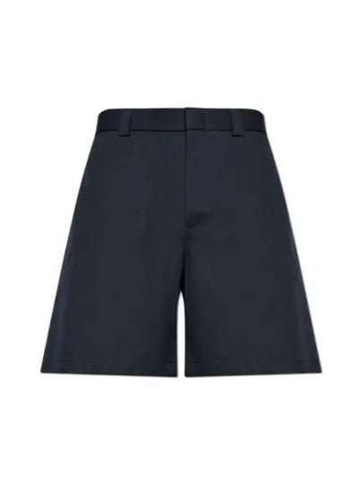 Double cotton shorts navy - GUCCI - BALAAN 2