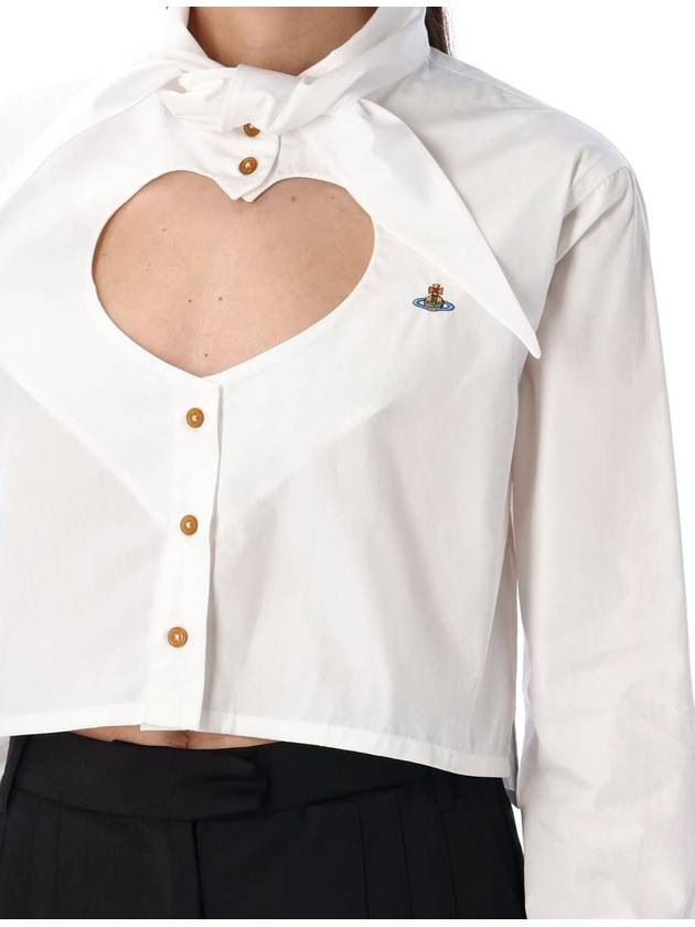 Vivienne Westwood Cut Off Heart Shirt - VIVIENNE WESTWOOD - BALAAN 3