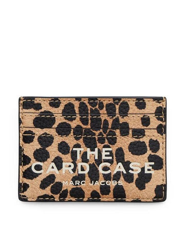 Marc Jacobs The Cheetah Leather Cardholder - MARC JACOBS - BALAAN 1