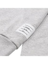 Classic Loopback Terry Tonal 4-Bar Relaxed Fit Crewneck Sweatshirt Pale Grey - THOM BROWNE - BALAAN 5