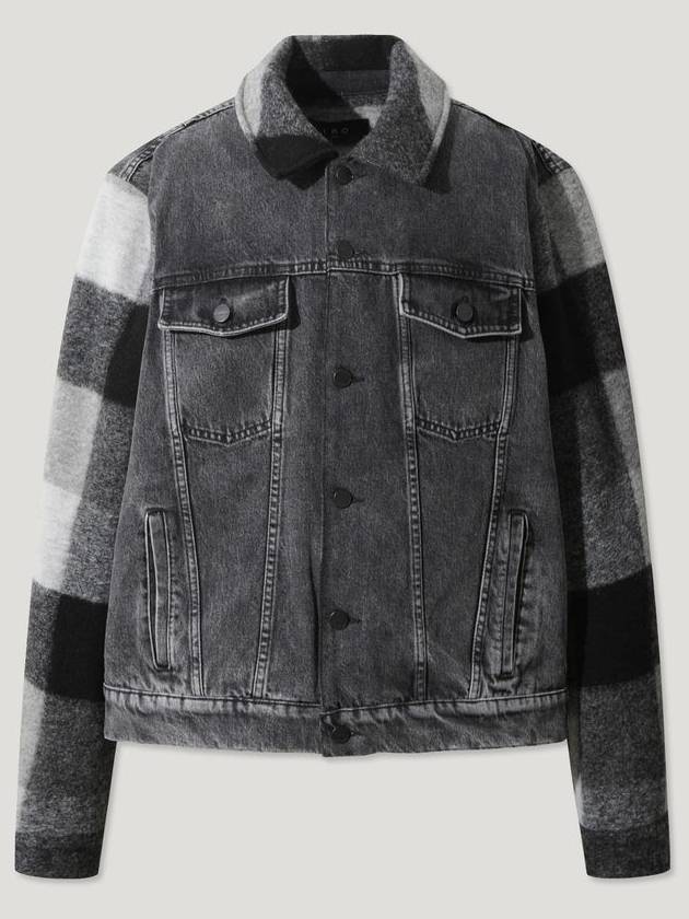 ARLOY Wool Mix Denim Trucker Jacket - IRO - BALAAN 1