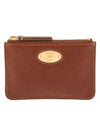 Plaque Small Zipper Coin Wallet Tan - MULBERRY - BALAAN 3