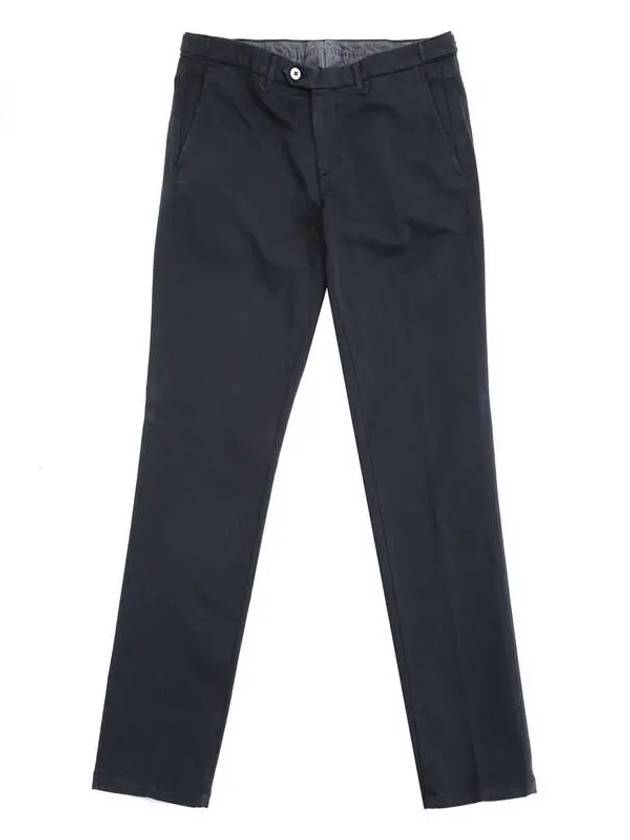 Navy Cotton Pants C08PT7S14 - CORNELIANI - BALAAN 1