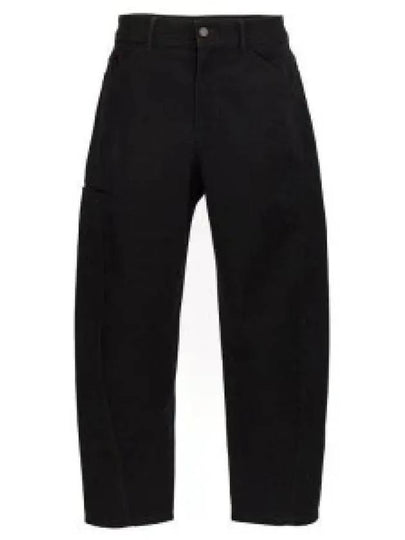 Twisted Workwear Straight Pants Black - LEMAIRE - BALAAN 2