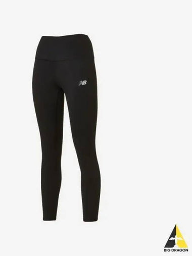 Women s High Waist Leggings 19 Black - NEW BALANCE - BALAAN 1