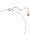 Idyllia Nice Feather Pendant Necklace Rose Gold - SWAROVSKI - BALAAN 5