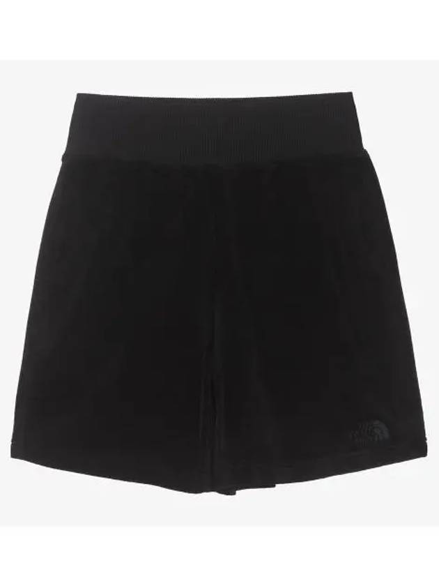 The North Face NS6KQ80J White Label Women s Velor Shorts - THE NORTH FACE - BALAAN 1