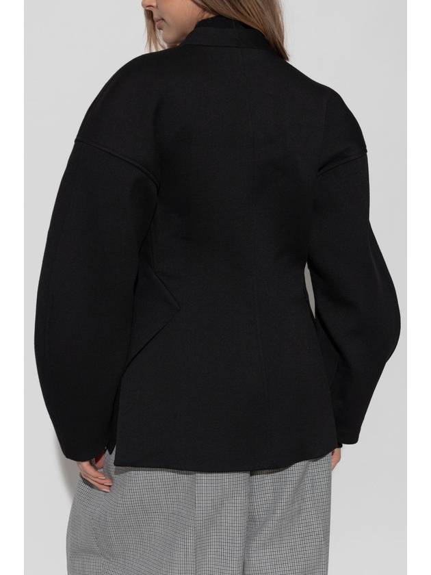 JIL SANDER Wool Blazer, Women's, Black - JIL SANDER - BALAAN 4