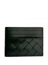 Intrecciato Card Wallet Green - BOTTEGA VENETA - BALAAN 2