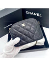 CC Logo Mini Pouch Cross Bag Black - CHANEL - BALAAN 4