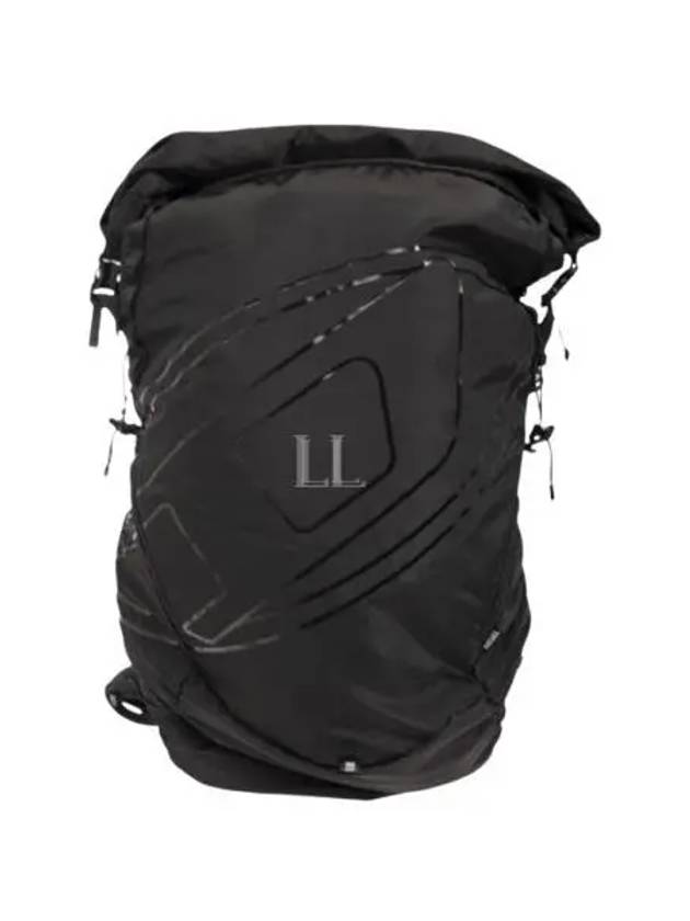 Drape Logo Backpack Black - DIESEL - BALAAN 2