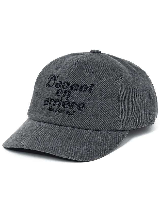 LETTERING CAP CHARCOAL - BACKANDFORTH - BALAAN 2