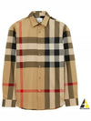 Check Cotton Long Sleeve Shirt Archive Beige - BURBERRY - BALAAN 2