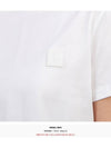 Women's Embossed Back Logo Cotton Short Sleeve T-Shirt White - WOOYOUNGMI - BALAAN 10