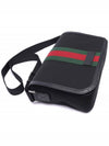 Web Stripe Techno Messenger Bag Black - GUCCI - BALAAN 6