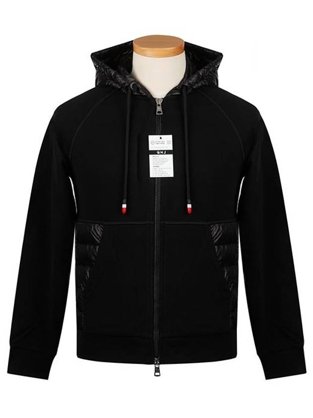 Maglia MAGLIA Down Hooded Zip-Up Black - MONCLER - BALAAN 3