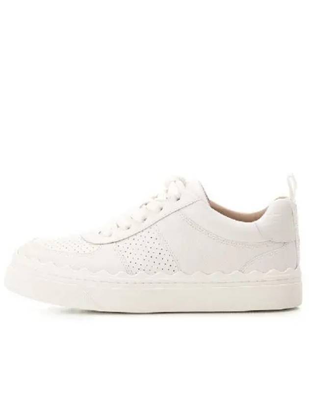 Lauren Lace Up Low Top Sneakers White - CHLOE - BALAAN 2