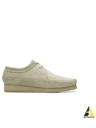 Weaver Maple Suede Loafers Beige - CLARKS - BALAAN 2