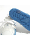 ID Rubber Calfskin Low Top Sneakers White Blue - DIOR - BALAAN 6