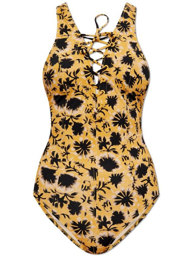 Ulla Johnson One-piece Swimsuit Zinnia, Women's, Yellow - ULLA JOHNSON - BALAAN 1