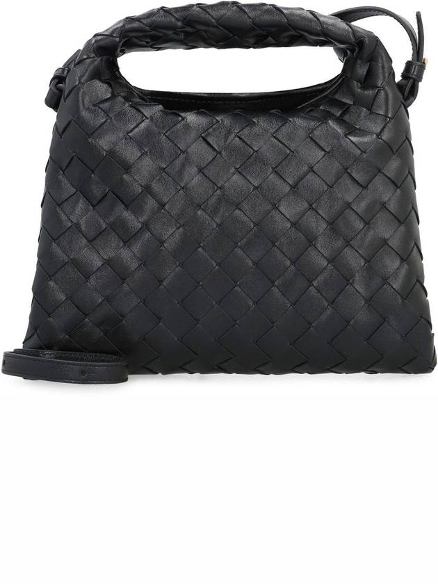 Intrecciato Mini Hop Tote Bag Black - BOTTEGA VENETA - BALAAN 2